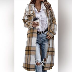 Plaid Shacket women’s